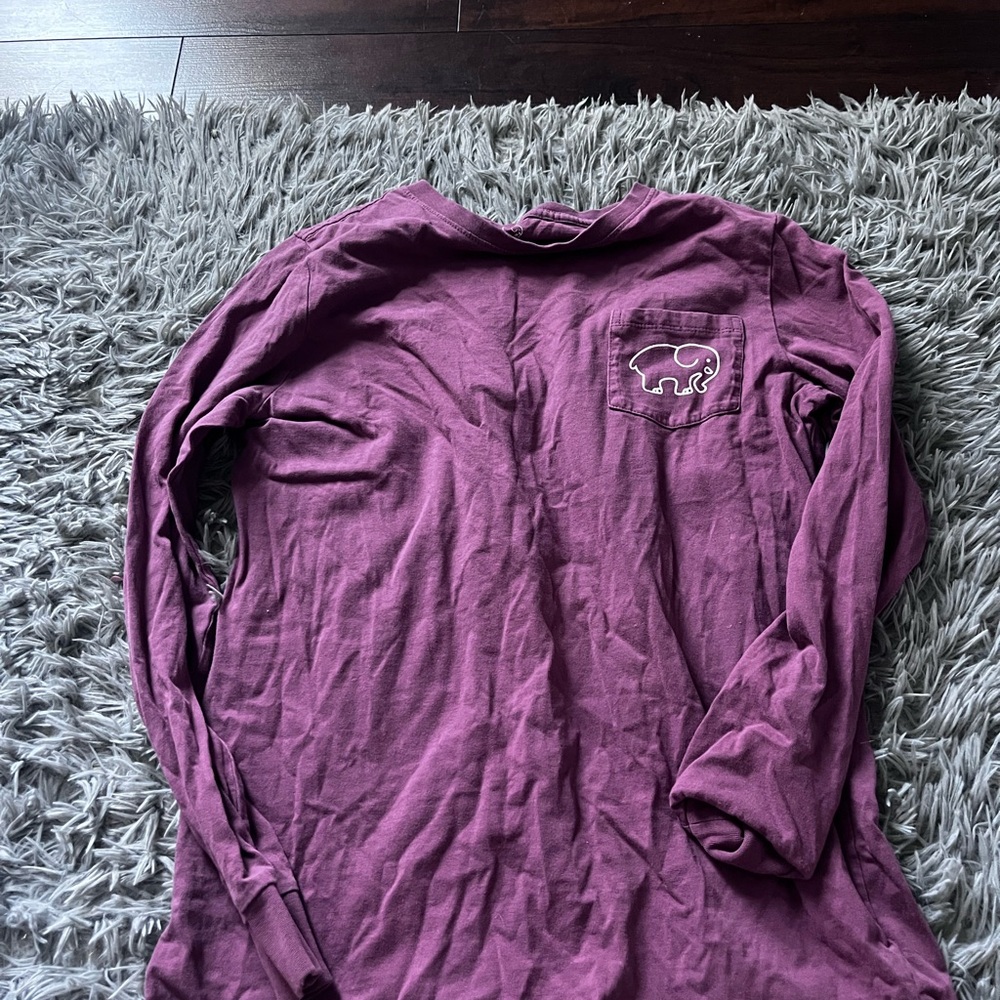Ivory Ella Mauve Long Sleeve Tee
